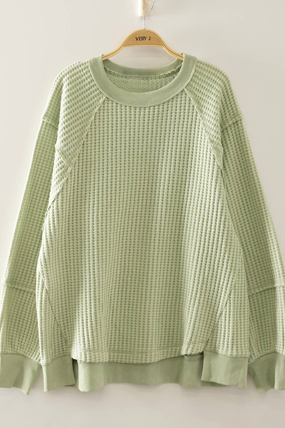 Waffle Pullover