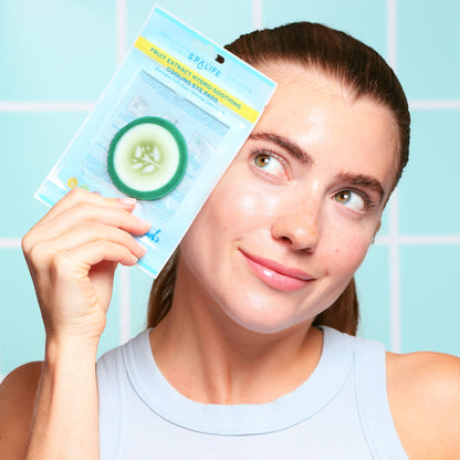 Cucumber Spa Cooling Eye Pads - 12 Pads