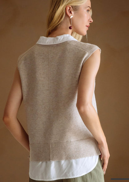 We Mean Business Shirt Vest