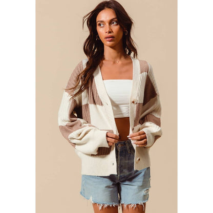 Cozy Checkered Cardi