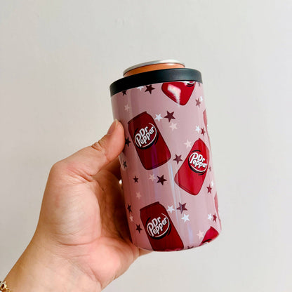 Dr Pepper Lover Inspired 12 oz Can Cooler