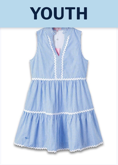 Girls Coastal Prep Dress