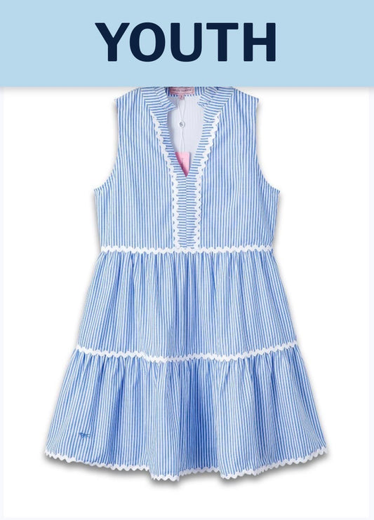 Girls Coastal Prep Dress