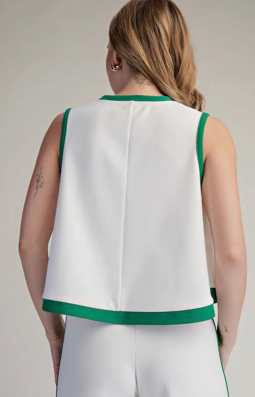 Lucky Little Lady Sleeveless Top