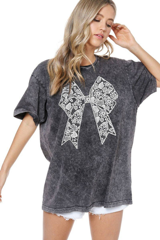 Bow Graphic Tee