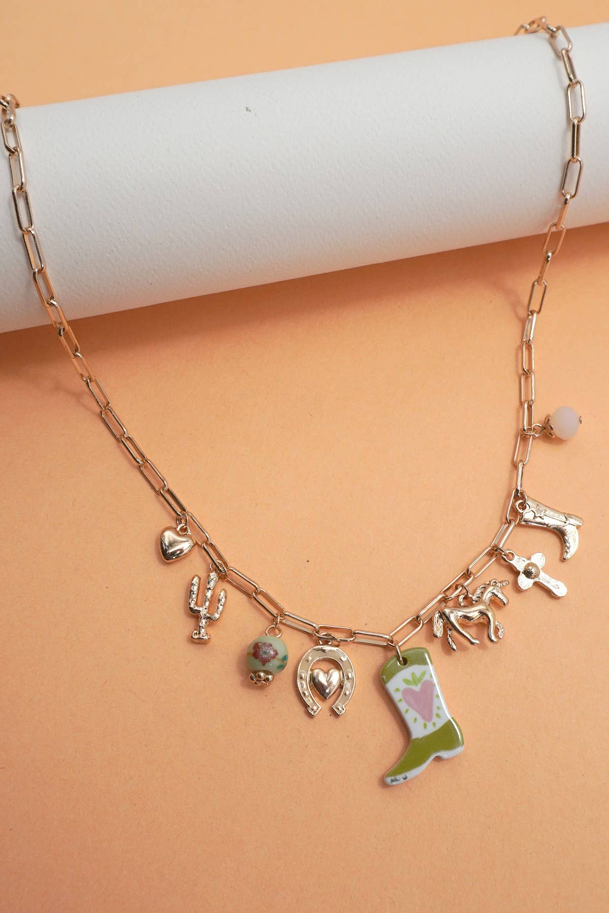 Yeehaw Charm Necklace