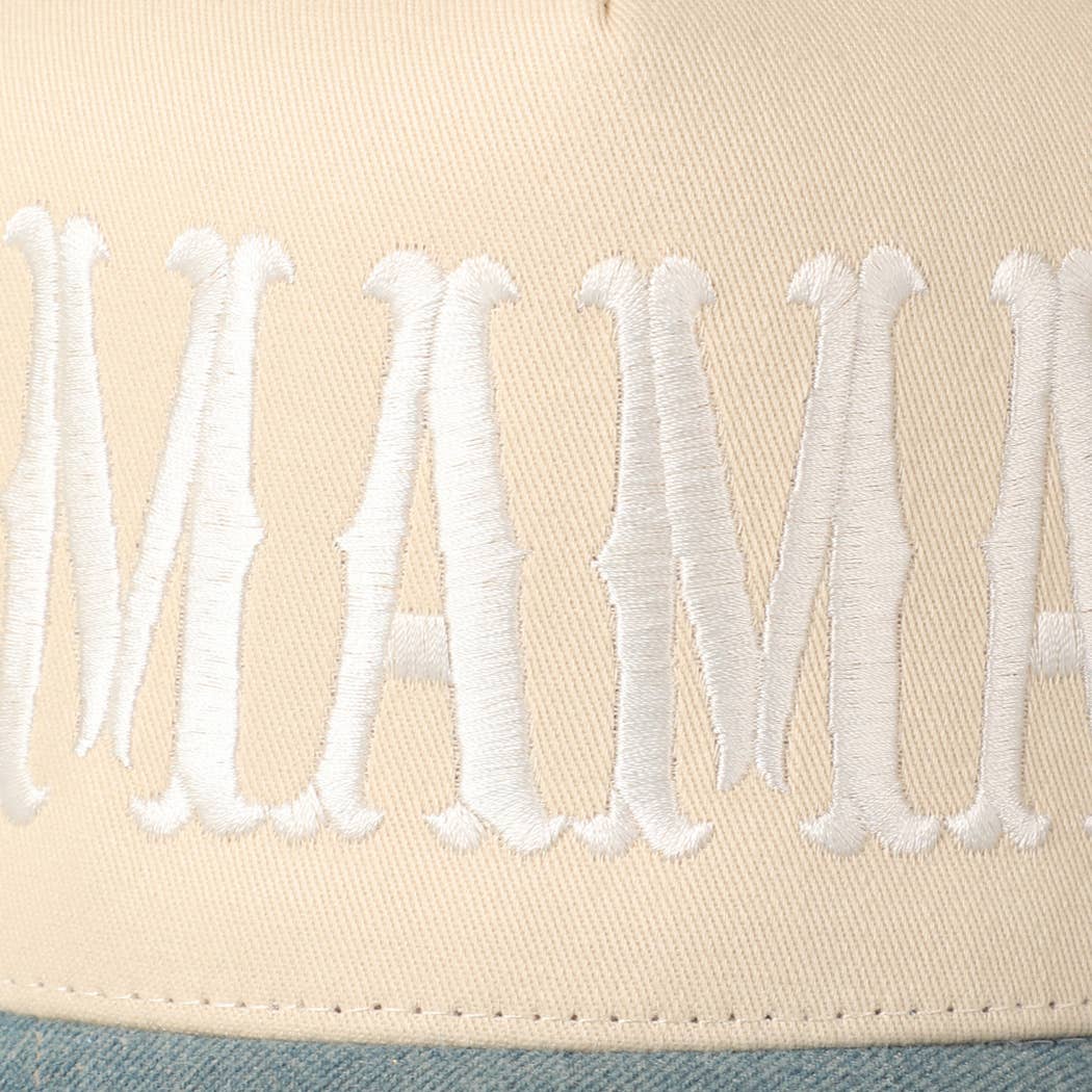 MAMA Denim Hat