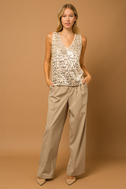 Sequin Tank