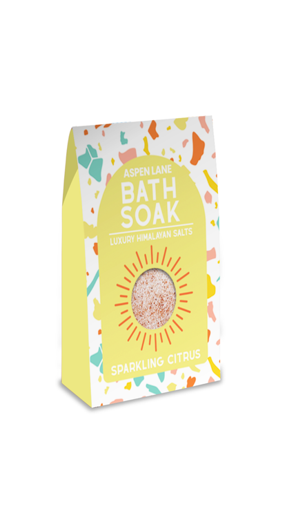 Sparkling Citrus Himalayan Salt Bath Soak