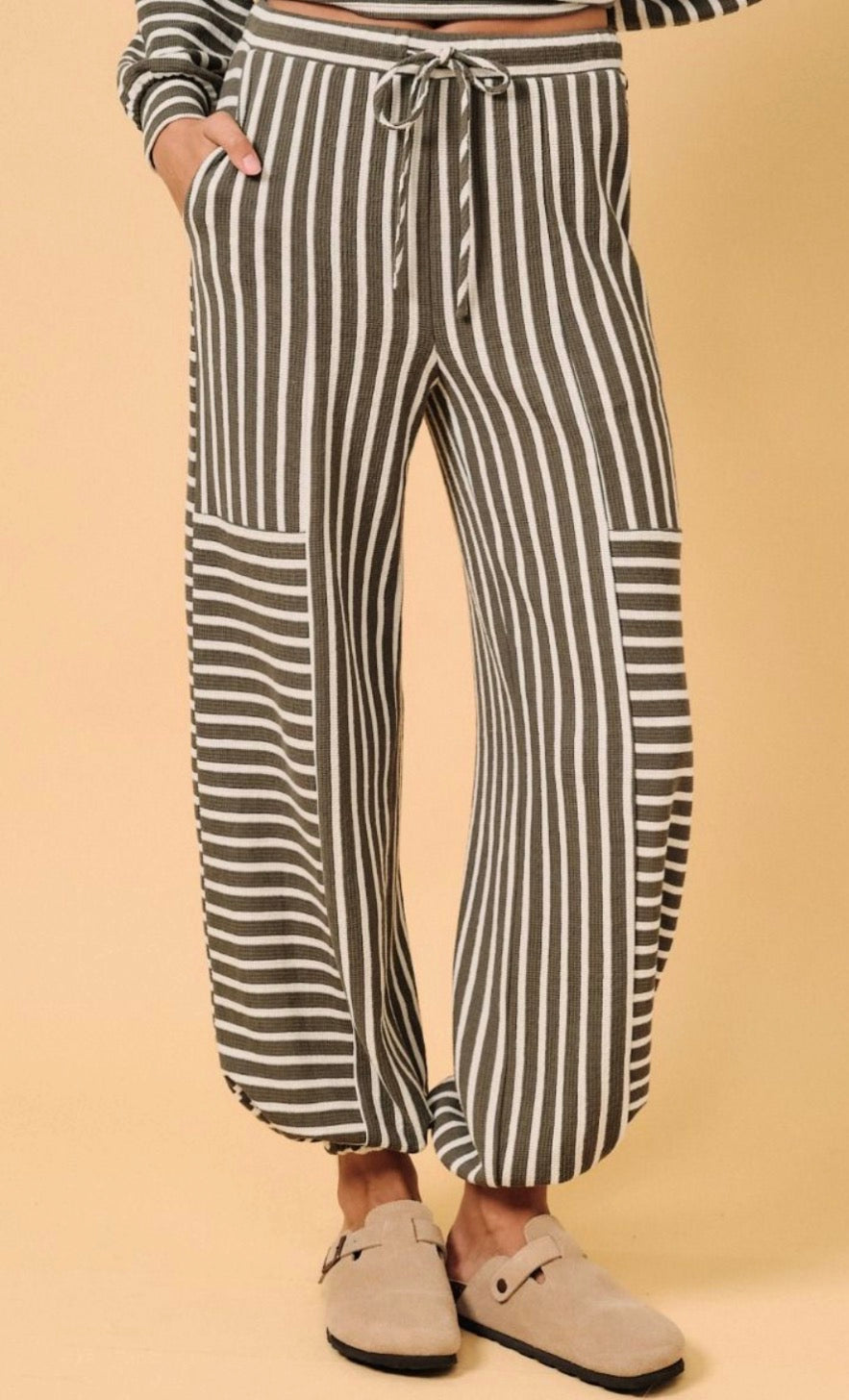 Stripe Knit Pant
