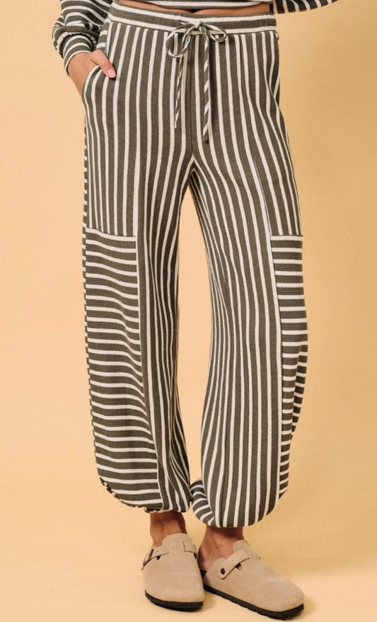 Stripe Knit Pant