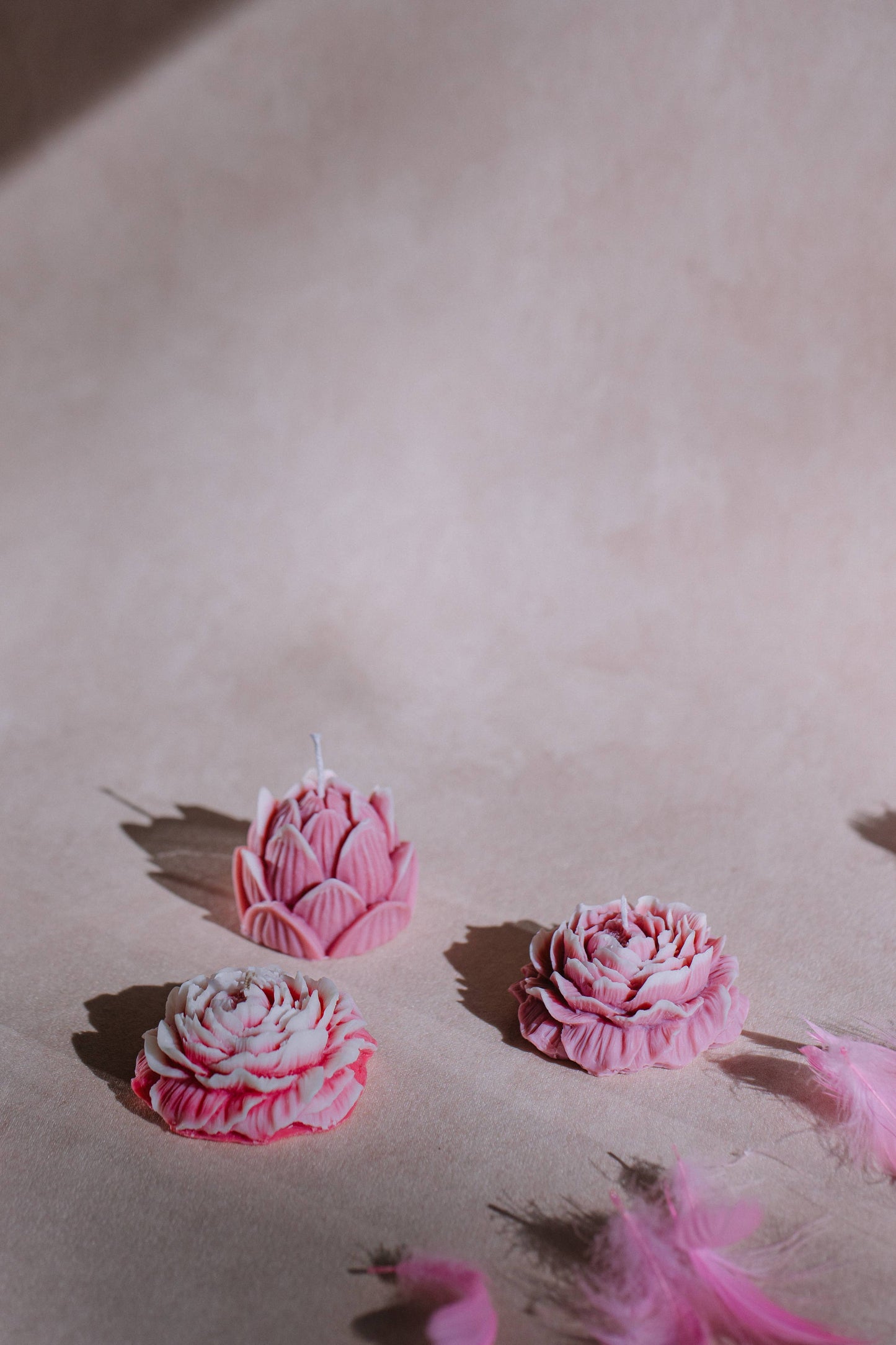 Peony Decorative Candle
