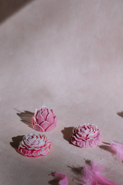 Peony Decorative Candle