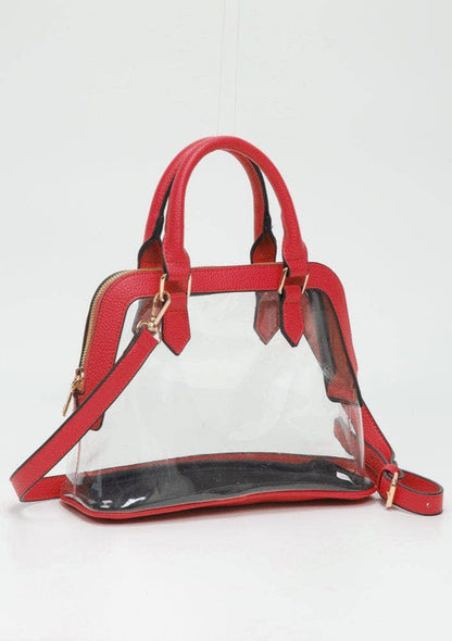 Analise Clear Crossbody Bag