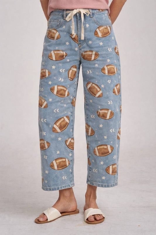 Football Game Day Denim
