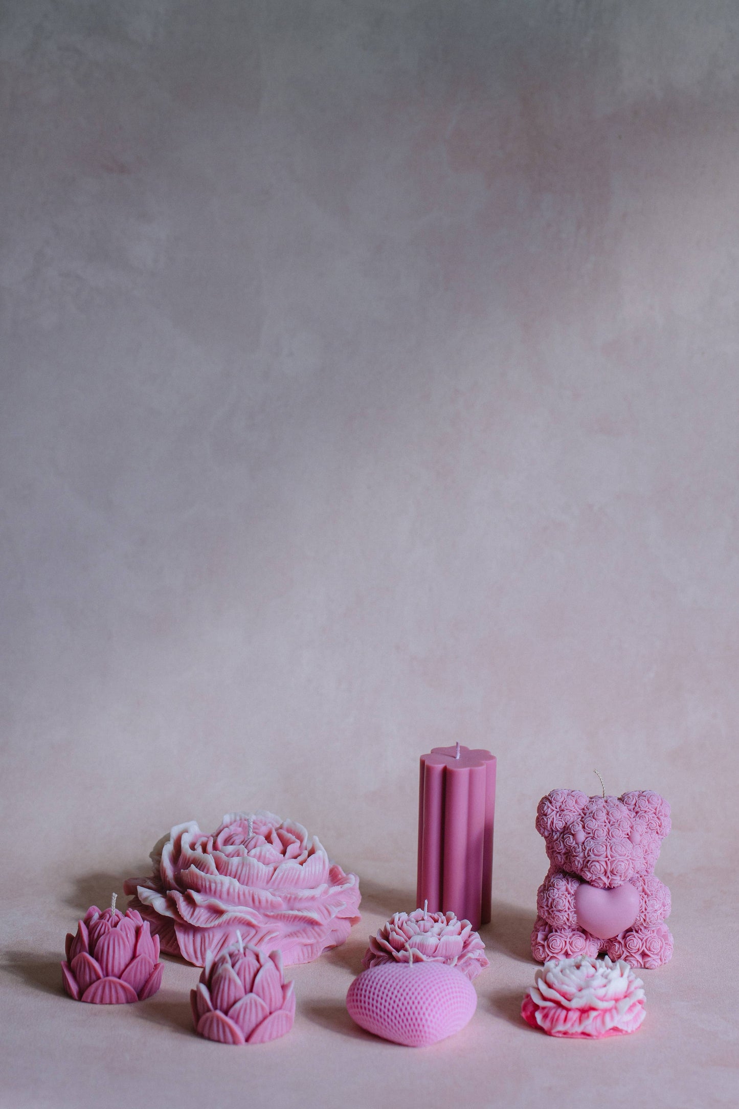 Peony Decorative Candle