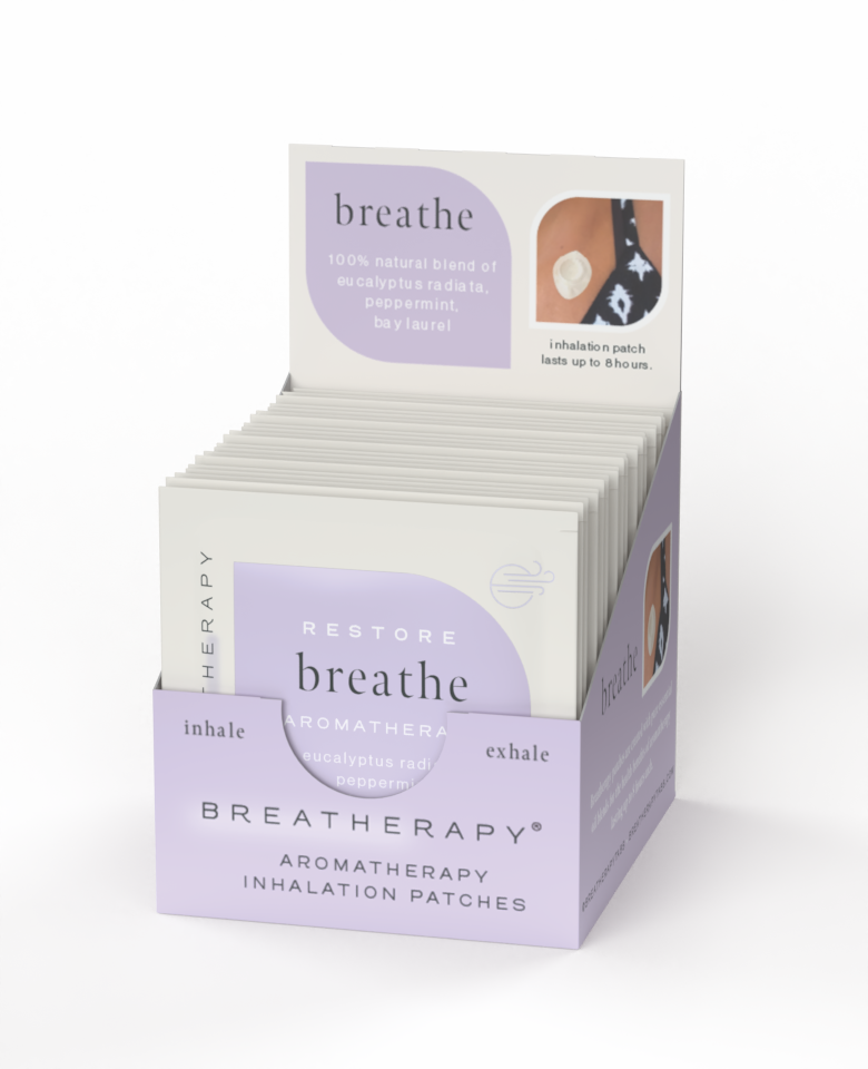 BREATHE Congestion Aromatherapy Inhaler Patches