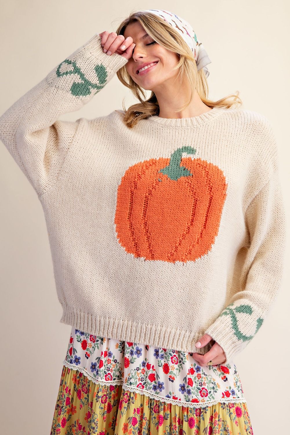 So Thankful Pumpkin Sweater