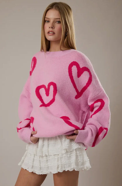 All In Love Heart Sweater
