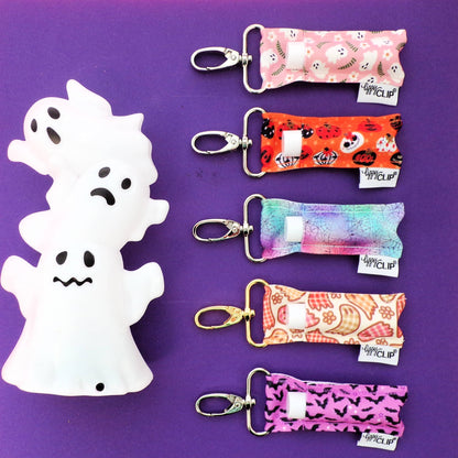 Gingham Ghosts LippyClip® Lip Balm Holder for Chapstick