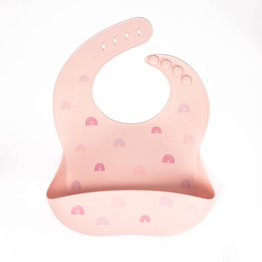 Silicone Bib / Rainbows