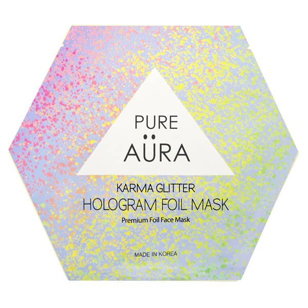 LUXURY KARMA GLITTER FOIL FACIAL SHEET MASK