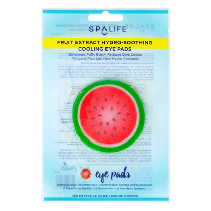 Watermelon Spa Cooling Eye Pads - 12 Pairs