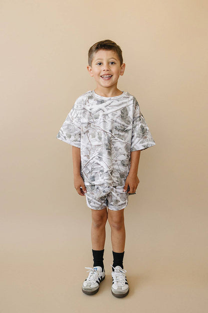 Kid’s Camo Short Set