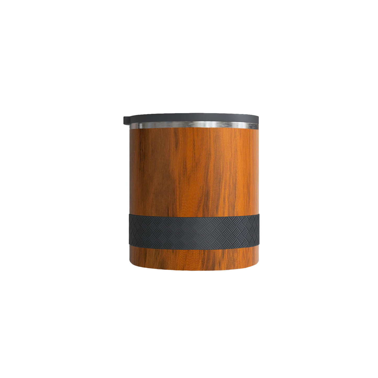 On The Rocks 10oz Lowball Teakwood Cup