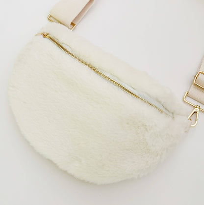 Butter Soft Furry Sling Bag