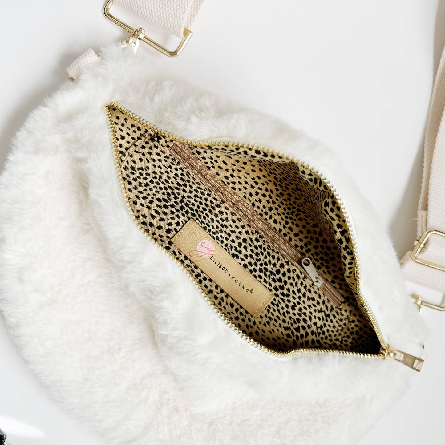 Butter Soft Furry Sling Bag
