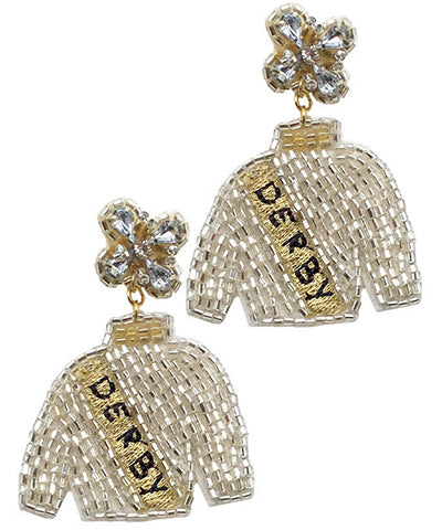 Derby Silks Earring