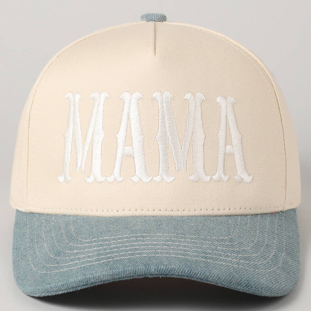 MAMA Denim Hat