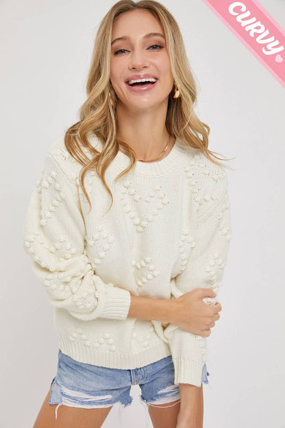 All in Love Sweater - Plus