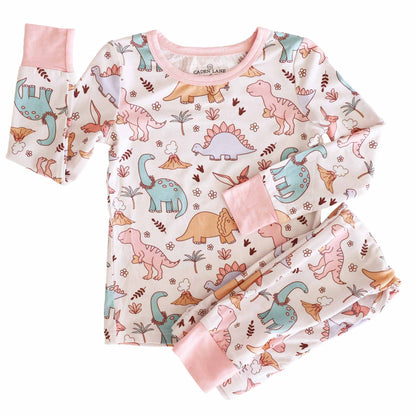 Dolly's Dinos Bamboo PJ Set