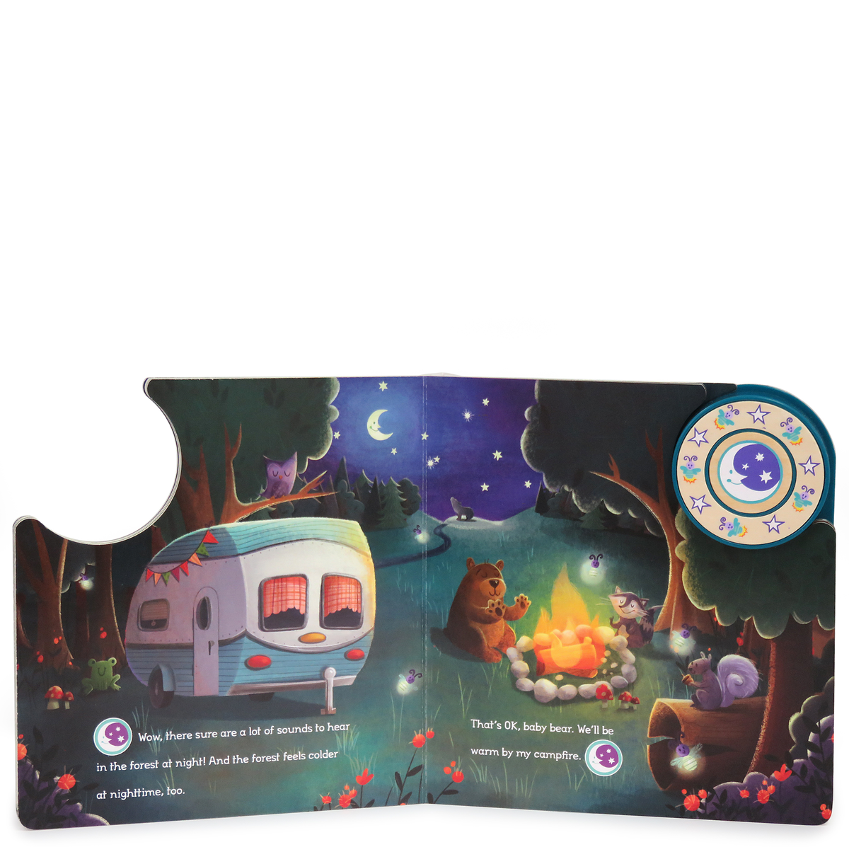 Brave Little Camper Interactive Camping Sound Book