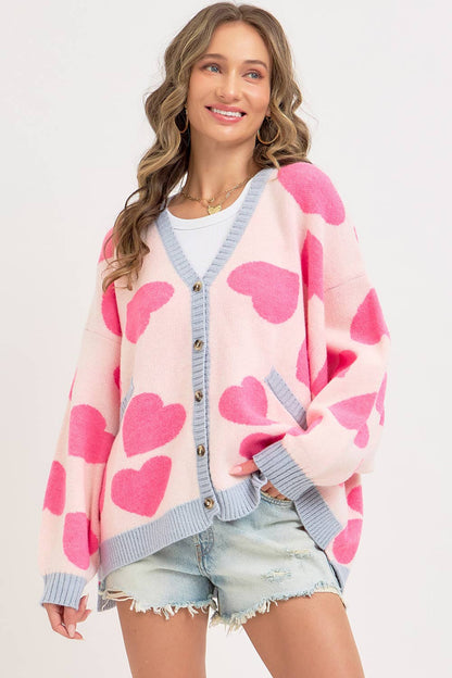 Heart On My Sleeve Cardigan
