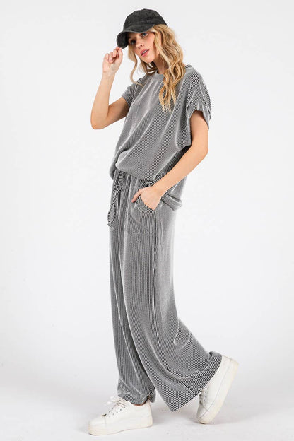 Cozy Ribbed Lounge Set