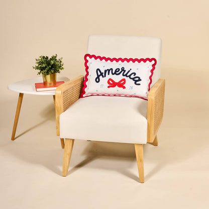 “America” Throw Pillow