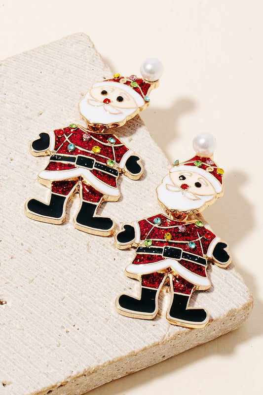 Christmas Santa Claus Earrings