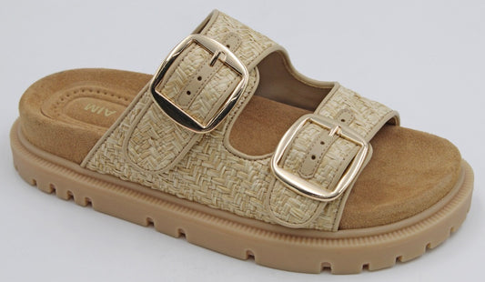 The Monica Sandal - Natural