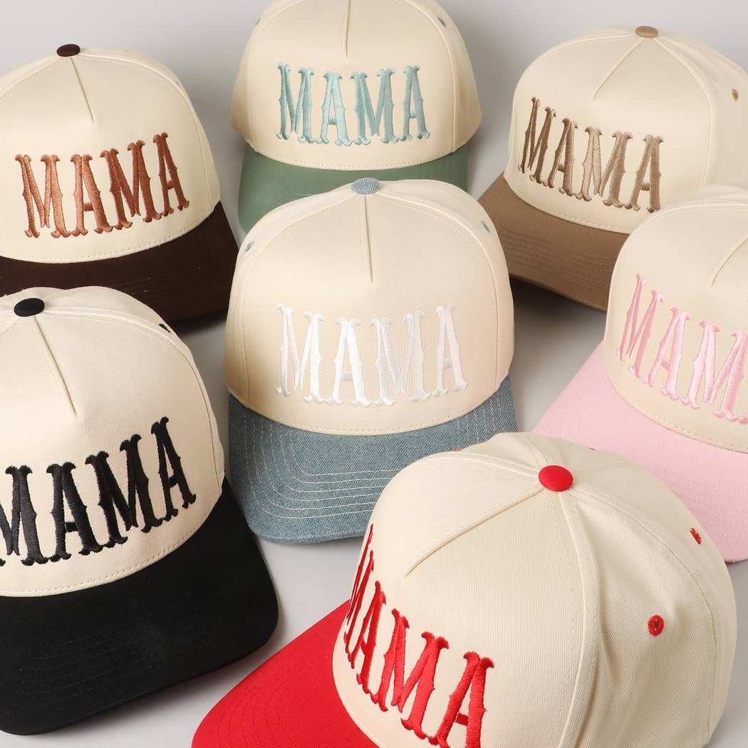 MAMA Denim Hat