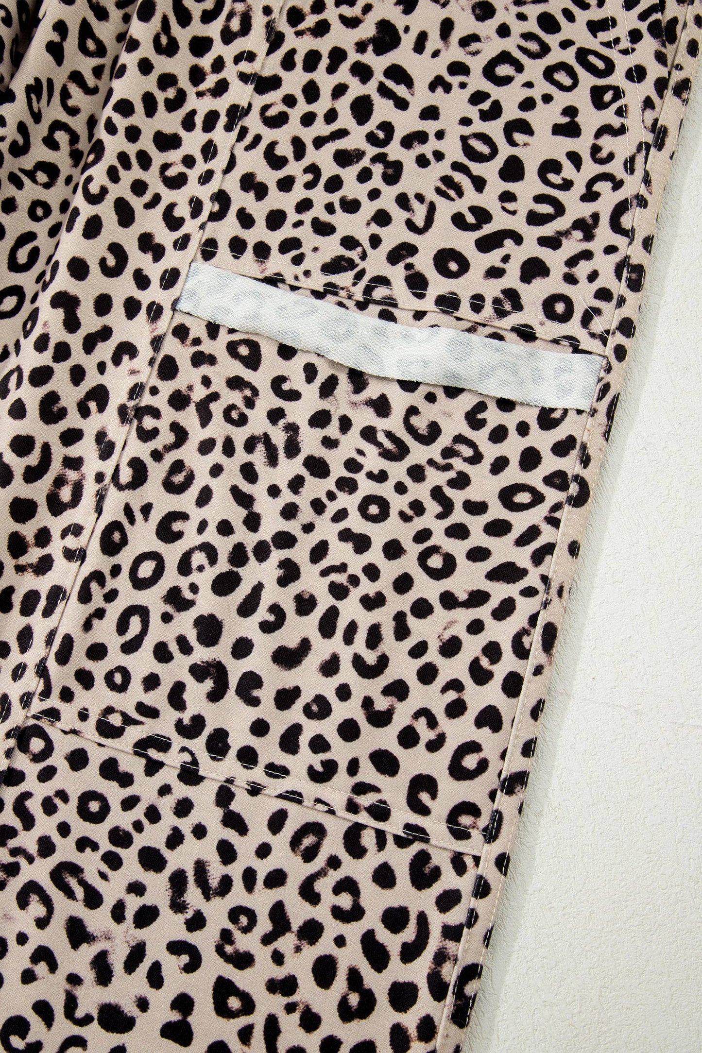 Leopard Knit Pants