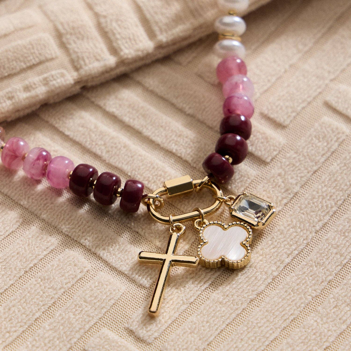 Make A Statement Beaded Necklace