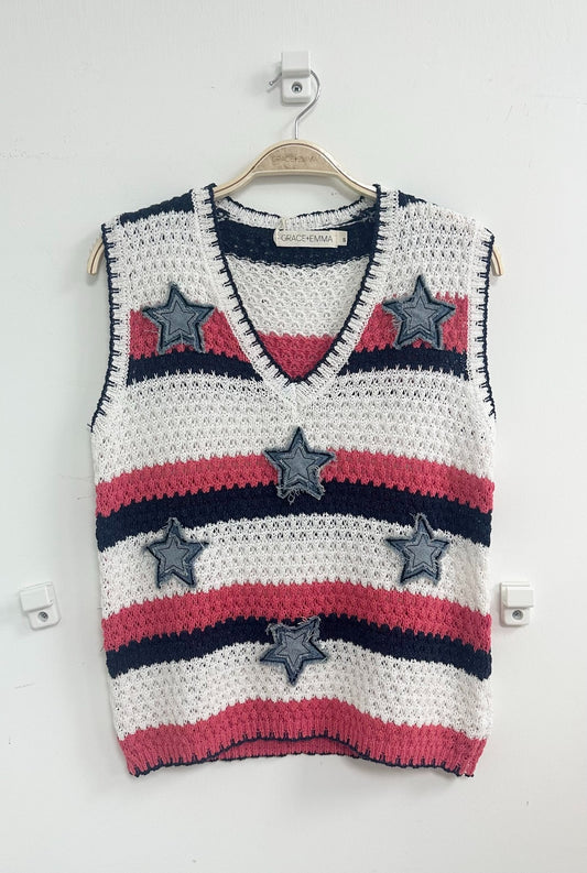 Americana Sweater Vest