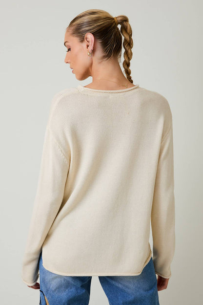 Let’s Rodeo Graphic Sweater