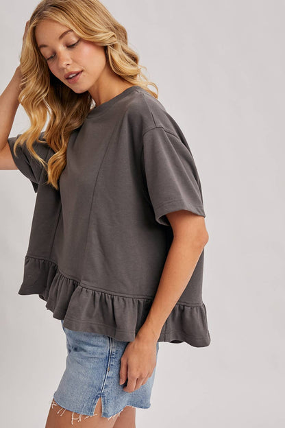 Peplum Chic Top