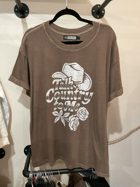 Talk Country To Me Vintage Tee FINAL SALE