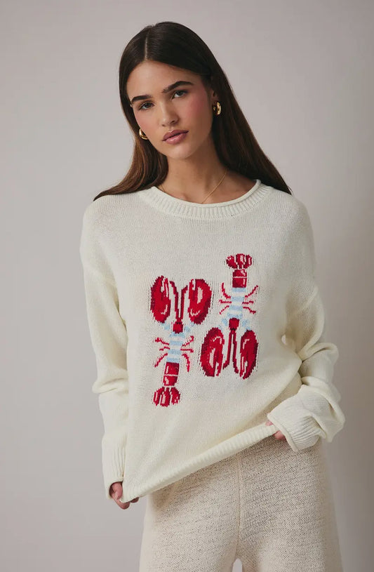 East Coast Lobster Sweater Top