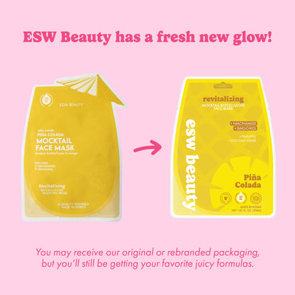 Piña Colada Revitalizing Mocktail Mask